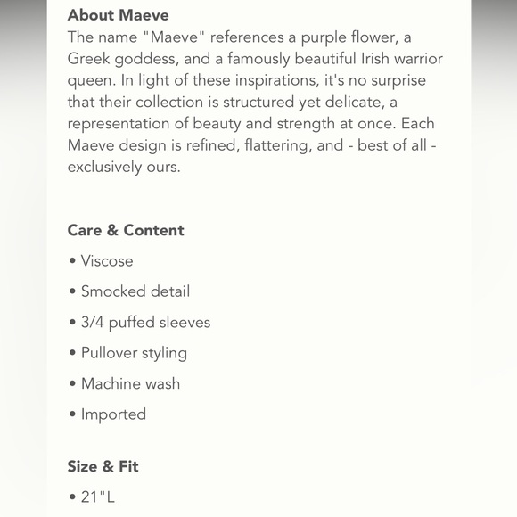 ✨ Anthropologie Floral Smocked Blouse Sz M - Picture 4 of 4